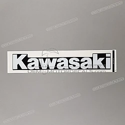 Belly pan decal, right side