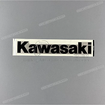 Belly pan decal, right side