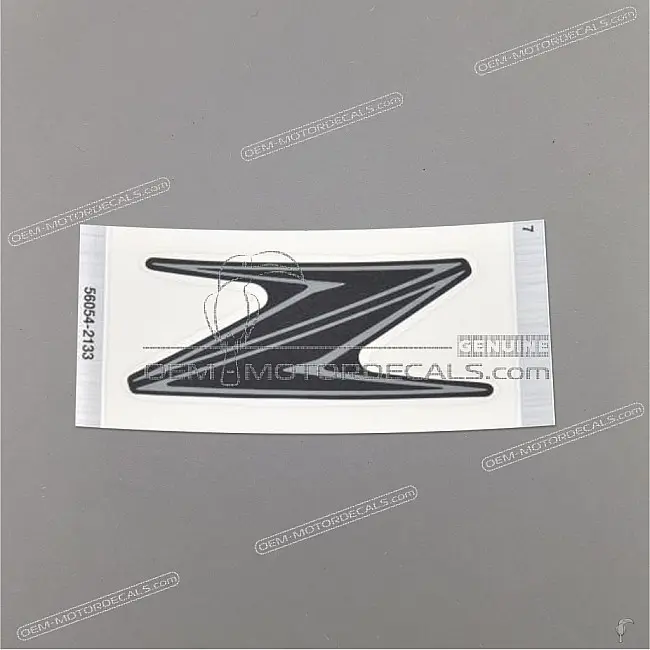 Kawasaki Z650 Radiator Shroud Z Logo Decal OEM 56054-2133