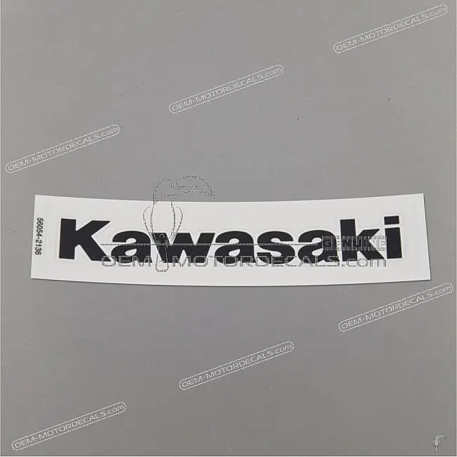 Kawasaki Z650 Brandstoftank Sticker KAWASAKI OEM 56054-2136