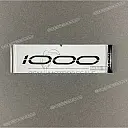 Heckabdeckung 1000 Aufkleber