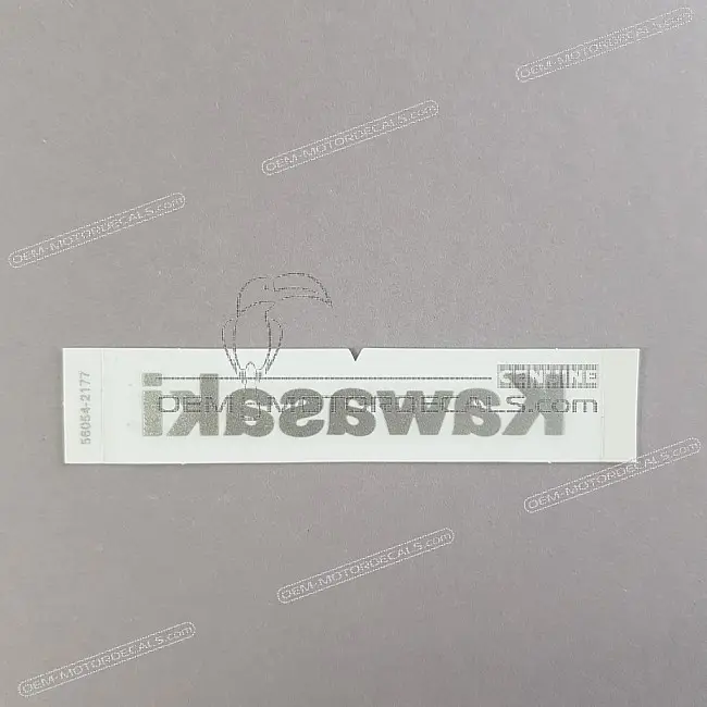 Adesivo logo KAWASAKI per parabrezza Kawasaki Ninja 650 OEM 560542177