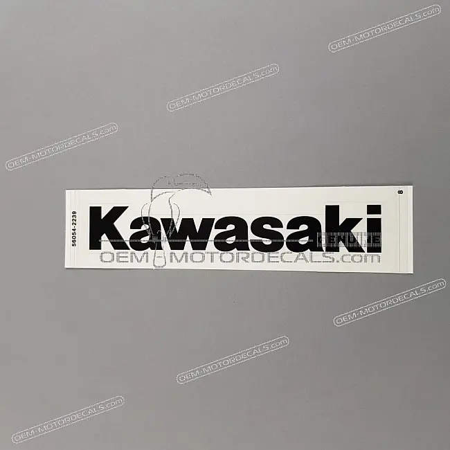Kawasaki VERSYS-X | KLE300 Side Cowl KAWASAKI Logo Decal OEM 560542239