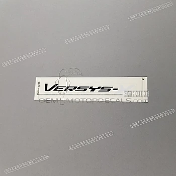 Side cowling decal