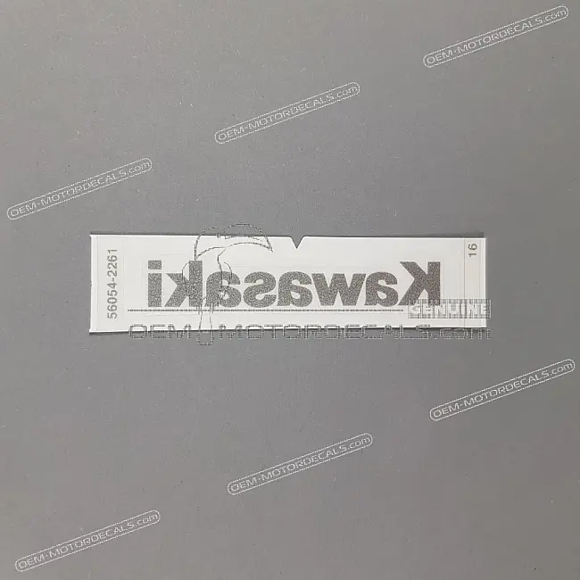 Kawasaki Ninja 650 Adesivo Logo KAWASAKI per Parabrezza OEM 56054-2261