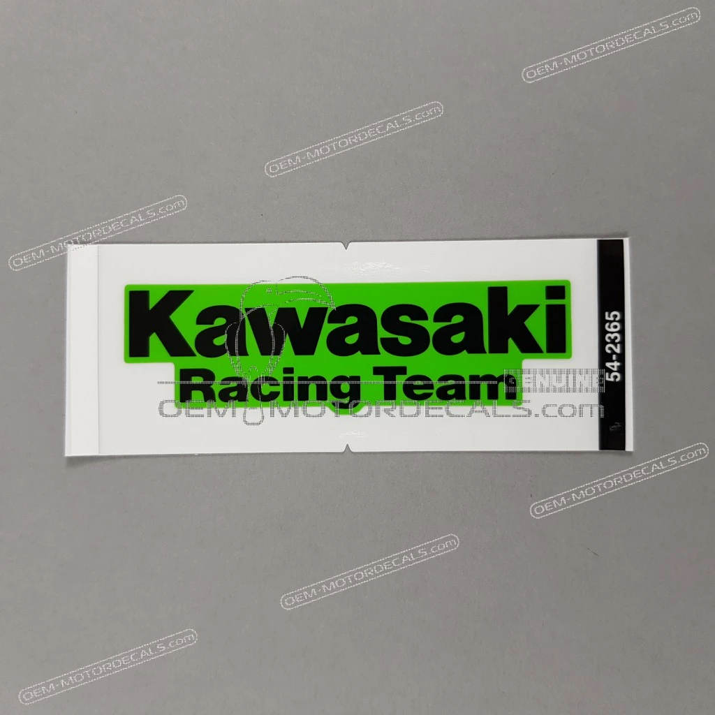 Kawasaki NINJA ZX-6R Fuel tank Logo Decal OEM 56054-2365