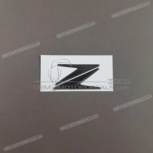 Kawasaki Z900 Shroud Z Emblem 3D Mark OEM 560542369 Genuine Factory Original Motorcycle Graphic