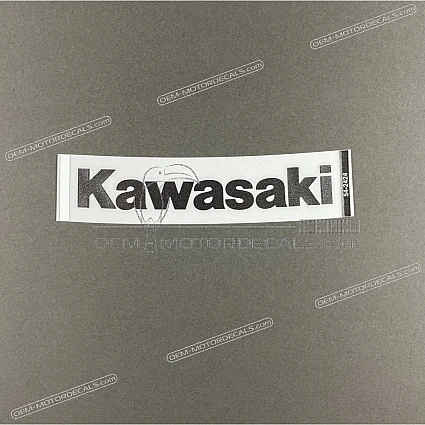 OEM Decals Kawasaki ZX6R 2023 - Gray • Original Stickers