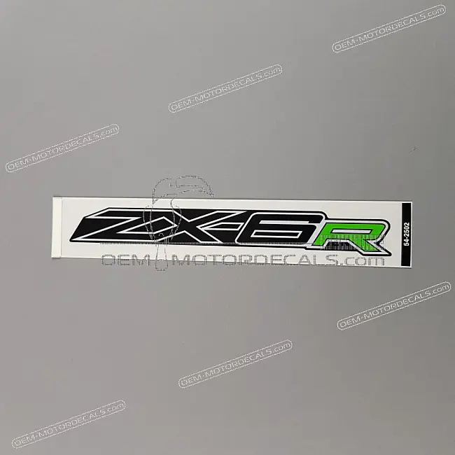Kawasaki Ninja ZX-6R Naklejka na owiewkę boczną ZX-6R OEM 560542502