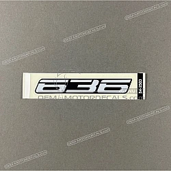 Naklejka na tylną owiewkę / zadupek