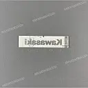 Autocollant logo KAWASAKI pour saute-vent