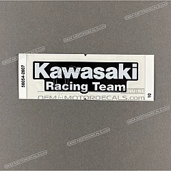 Front fender decal
