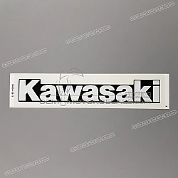Belly pan decal, right side