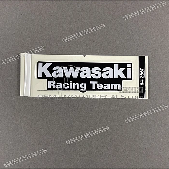 Autocollant Kawasaki Racing Team pour carénage supérieur