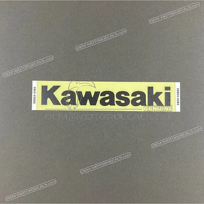 Kawasaki Z650 Fuel Tank KAWASAKI Logo Decal Side Section Genuine OEM 56054-2709 Factory Graphic