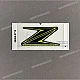 Kawasaki Z650 Side Shroud and Headlight Cowl Z Emblem OEM 56054-2712