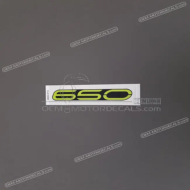 Kawasaki Z650 Emblemat 650 Oryginalna Fabryczna Grafika Owiewki Bocznej Naklejka OEM 560542713