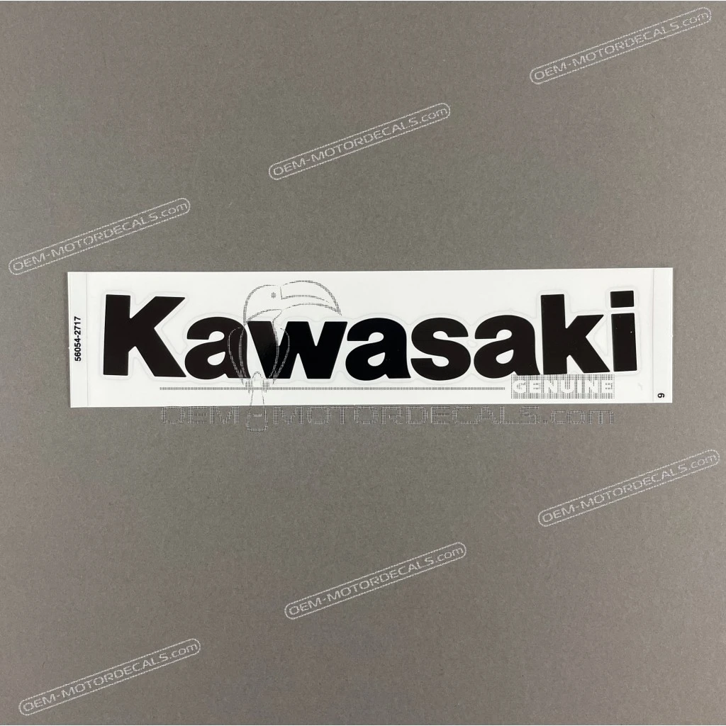 Emblema KAWASAKI para depósito de combustible Kawasaki Ninja 650 OEM 56054-2717