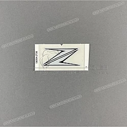 Front fender decal