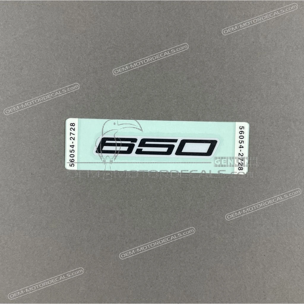 Kawasaki Ninja 650 Adesivo Codone 650 Mark OEM 560542728 Grafica Originale di Fabbrica