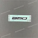 Heckverkleidung 650 Aufkleber