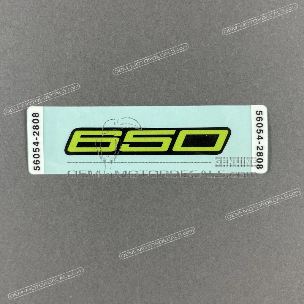 Kawasaki Ninja 650 Heckverkleidung 650 Emblem OEM 56054-2808