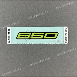 Heckverkleidung 650 Emblem