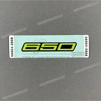 Emblème de coque arrière 650