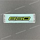 Kawasaki Ninja 650 Heckverkleidung 650 Emblem OEM 56054-2808