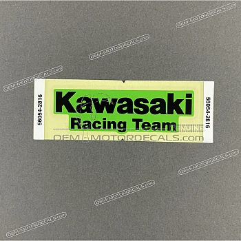 Front fender decal