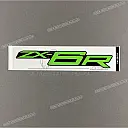Seitenverkleidungsaufkleber ZX-6R Markierung