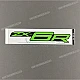 Autocollant Kawasaki NINJA ZX-6R pour flanc de carénage ZX-6R OEM 560542818 Graphique d'usine authentique pour carrosserie