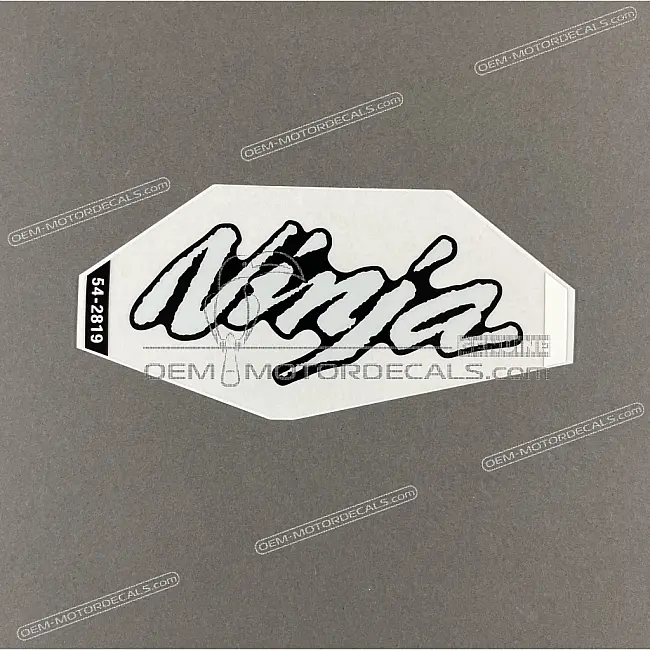 Kawasaki Ninja ZX-6R Side Cowl NINJA Decal OEM 560542819
