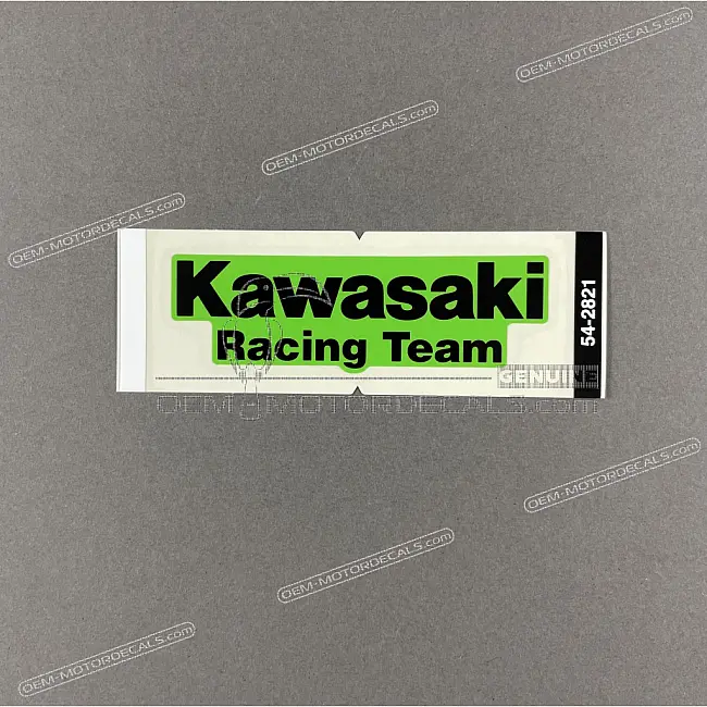 Kawasaki Ninja ZX-6R Front Fender KRT Decal OEM 560542821