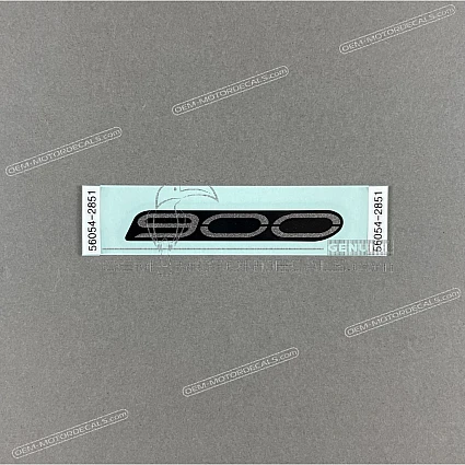 OEM Decals Kawasaki Z900 2024 - Black • Original Stickers