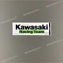 Fuel tank Kawasaki Racing Team logo decal