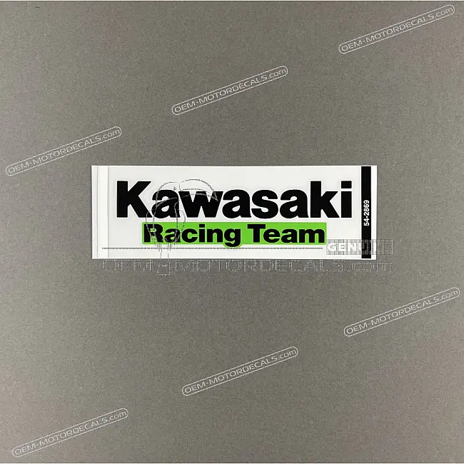 Kawasaki Ninja ZX-10R Fuel Tank Kawasaki Racing Team Logo Decal OEM 560542869