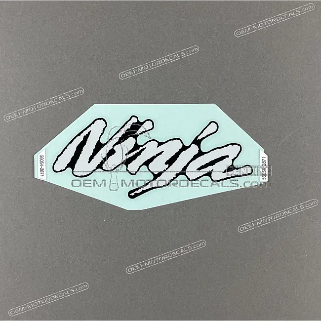Kawasaki Ninja ZX-10R Side Cowl Ninja Emblem OEM 560542871