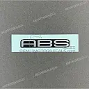 Voorspatbord sticker