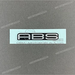 Front fender decal