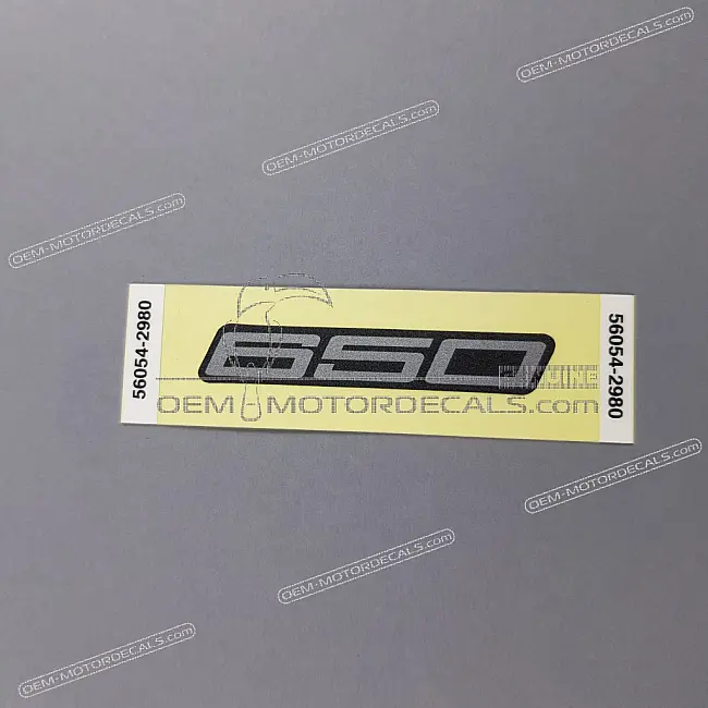 Kawasaki Ninja 650 Tail Cover 650 Emblem Logo Graphic Genuine OEM Factory Part 560542980