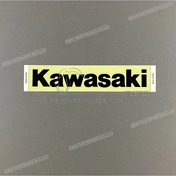 Pegatina KAWASAKI para depósito de combustible, lateral