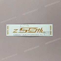 Voorspatbord sticker