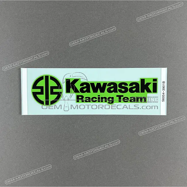 Kawasaki Ninja ZX-6R tanksticker Kawasaki Racing Team branding OEM onderdeel 560543901