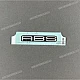Kawasaki Z900 Vorderradkotflügel Emblem OEM 560543904 Original Werk Grafik