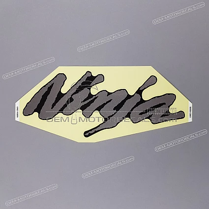 OEM Decals Kawasaki NINJA ZX4R 2024 - Black • Original Stickers