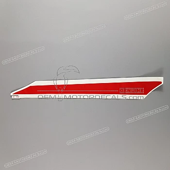 Front cowling decal, right side