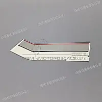 KAWASAKI Pegatina de tapa lateral, lado derecho, frontal 56060-1124