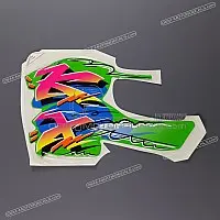 KAWASAKI Adesivo convogliatore radiatore, lato sinistro 56060-1355
