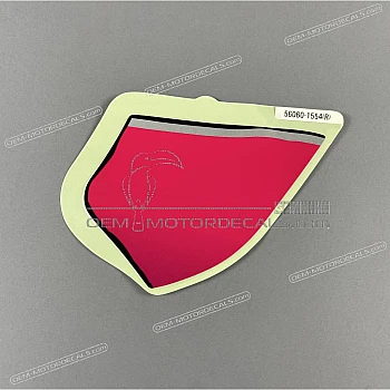 Rahmenabdeckungsaufkleber, rechte Seite